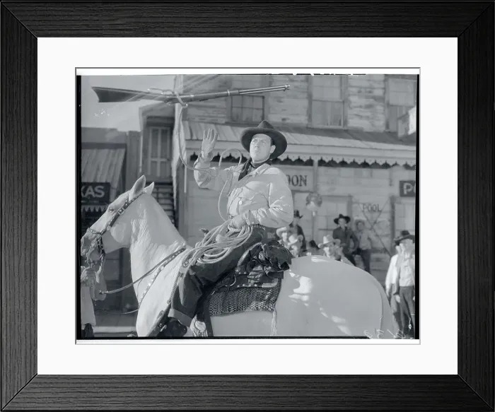 Framed Print : Robert Allen Riding Horse Framed Print : Robert Allen Riding Horse