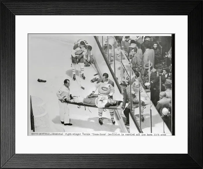 Framed Print : Hockey Players in Action Framed Print : Hockey Players in Action