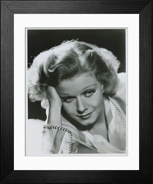 Framed Print : Portrait of Jean Harlow Framed Print : Portrait of Jean Harlow