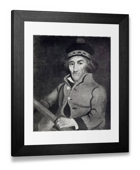 Framed Print : Duncan Phyfe Posing for Portrait Framed Print : Duncan Phyfe Posing for Portrait