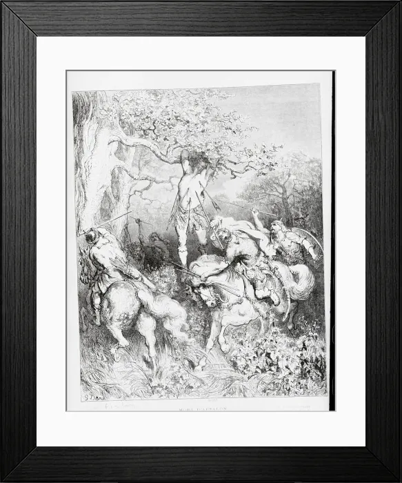Framed Print : First Woman Eve in Temptable Scene Framed Print : First Woman Eve in Temptable Scene