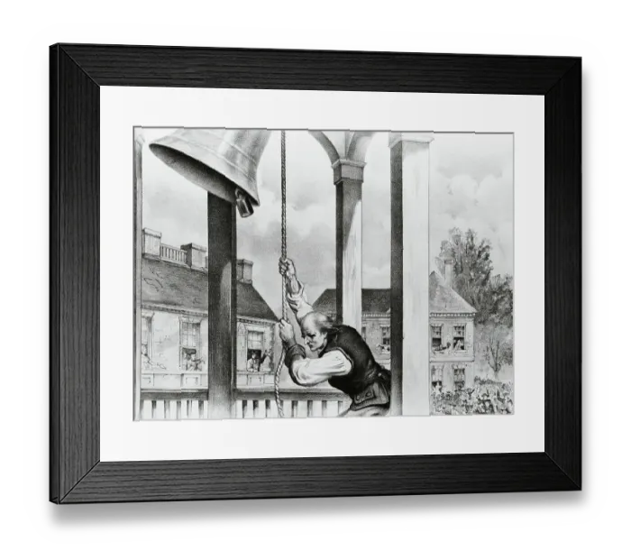 Framed Print : Ringing the Tocsin of Liberty Framed Print : Ringing the Tocsin of Liberty
