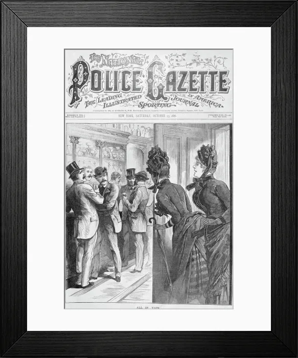 Framed Print : Women and Men During Elections