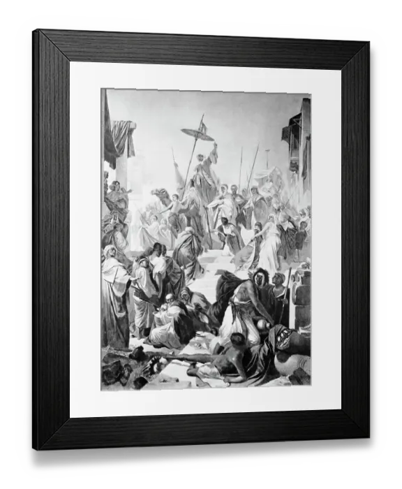 Framed Print : Muhammad in Mecca Framed Print : Muhammad in Mecca