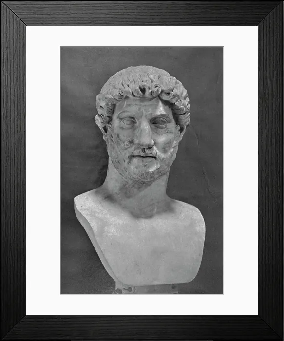 Framed Print : Bust of Hadrian Framed Print : Bust of Hadrian
