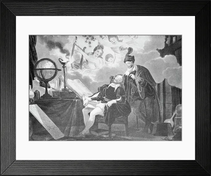 Framed Print : Mephistophles and Faust