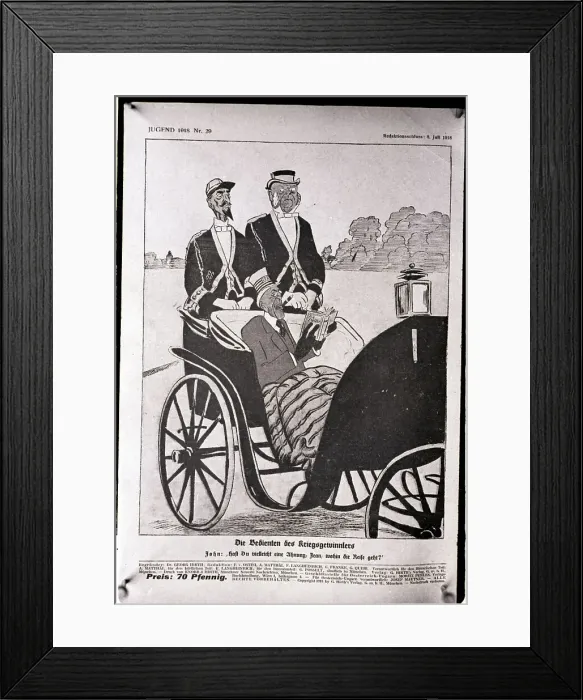 Framed Print : Political Cartoon W / Woodrow Wilson Framed Print : Political Cartoon W / Woodrow Wilson