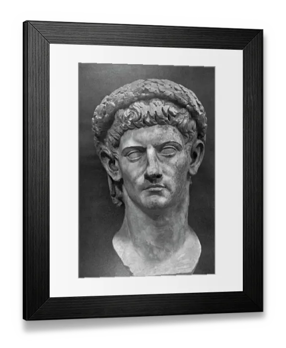 Framed Print : Bust of Claudius Framed Print : Bust of Claudius
