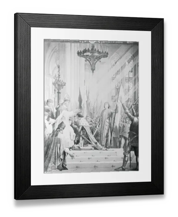 Framed Print : John of Arc Gazing Towards Heaven Framed Print : John of Arc Gazing Towards Heaven