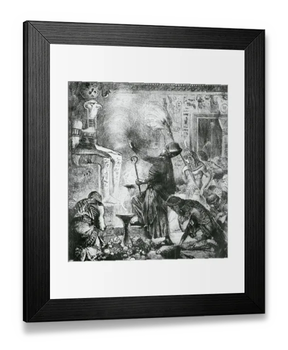 Framed Print : Sacrifice Being Offered to Ra Framed Print : Sacrifice Being Offered to Ra