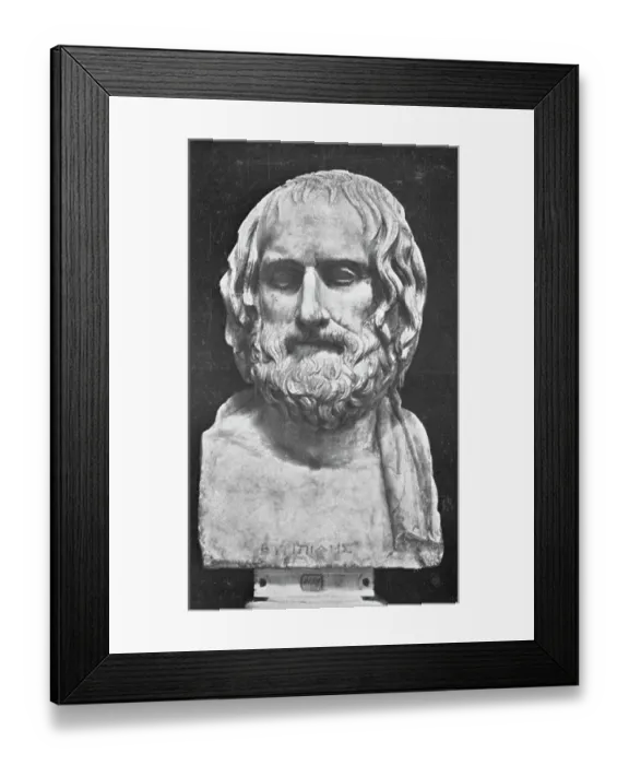Framed Print : Sculpture of Augustus Framed Print : Sculpture of Augustus
