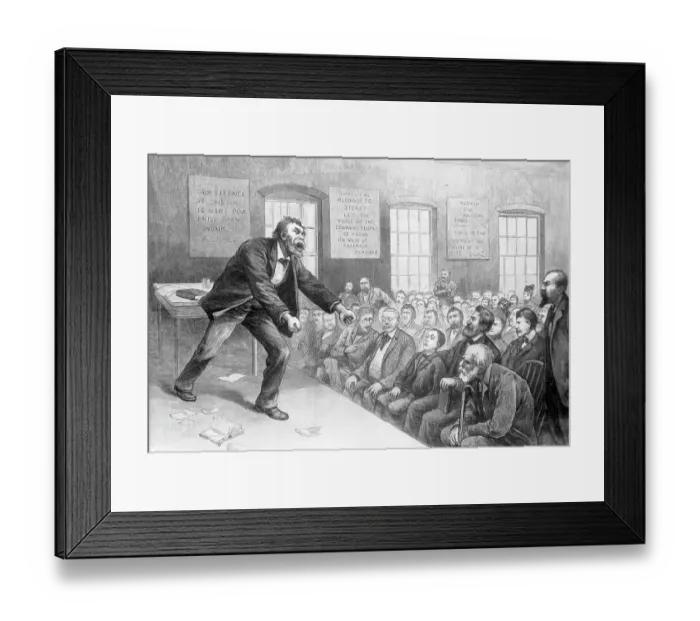 Framed Print : Anarchist Sunday School
