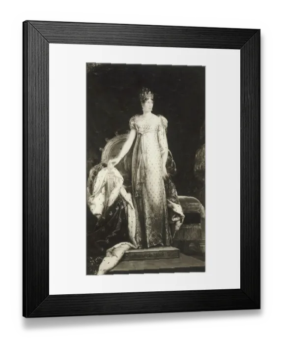 Framed Print : Portrait Of Archduchess Marie-Louise Framed Print : Portrait Of Archduchess Marie-Louise