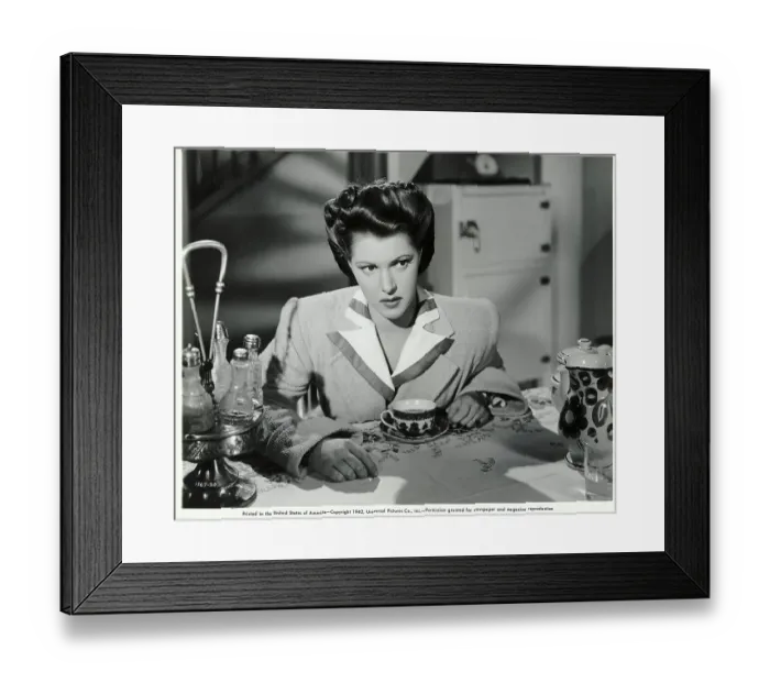 Framed Print : Diana Barrymore In Movie Still Framed Print : Diana Barrymore In Movie Still