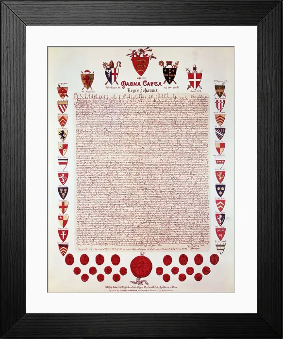 Framed Print : Magna Carta Framed Print : Magna Carta