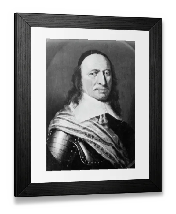 Framed Print : Portrait Of Peter Stuyvesant Framed Print : Portrait Of Peter Stuyvesant
