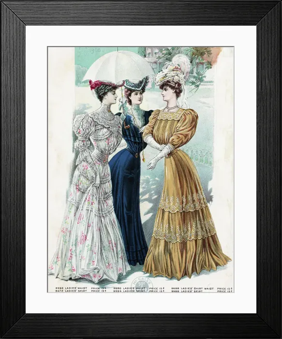 Framed Print : Advertisement for McCall's Summer Dresses