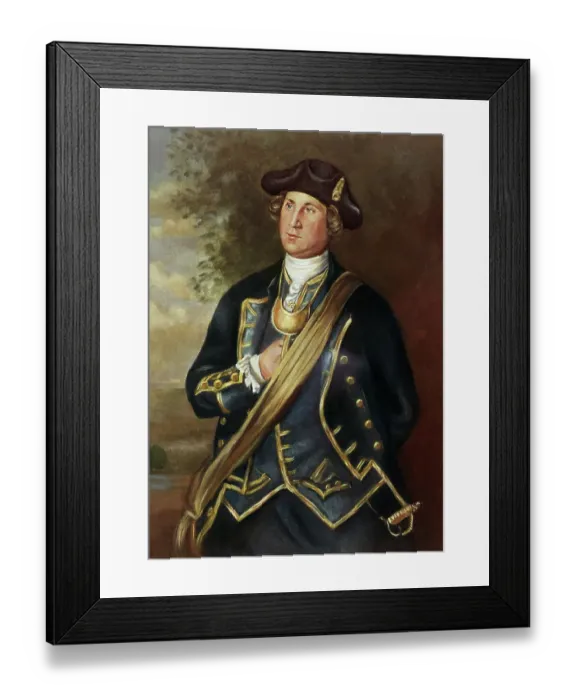 Framed Print : George Washington in Militia by Charles Willson Peale Framed Print : George Washington in Militia by Charles Willson Peale