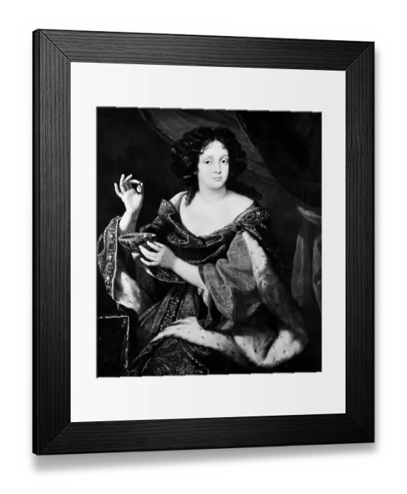 Framed Print : Catherine of Braganza, Queen of Charles II