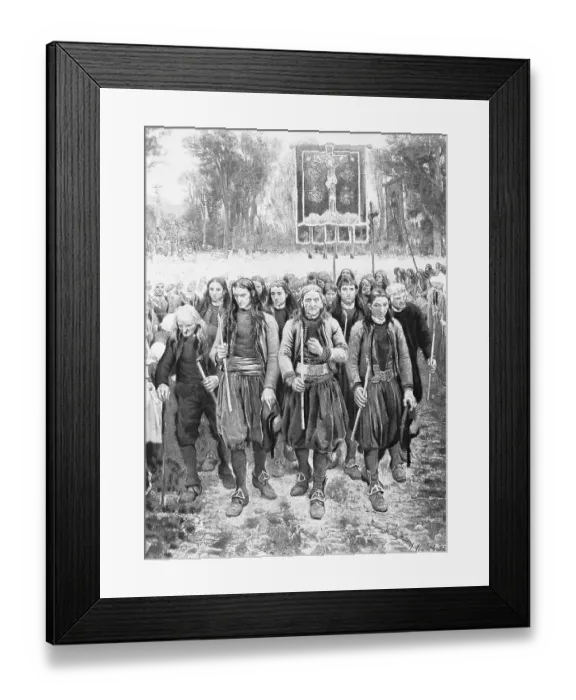 Framed Print : All Souls Day in Brittany Framed Print : All Souls Day in Brittany