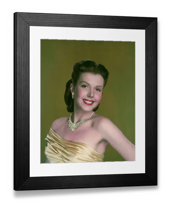Framed Print : Actress and Dancer Ann Miller