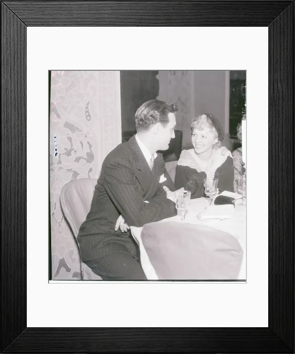 Framed Print : Isabel Jewel and Lee Tracey Framed Print : Isabel Jewel and Lee Tracey