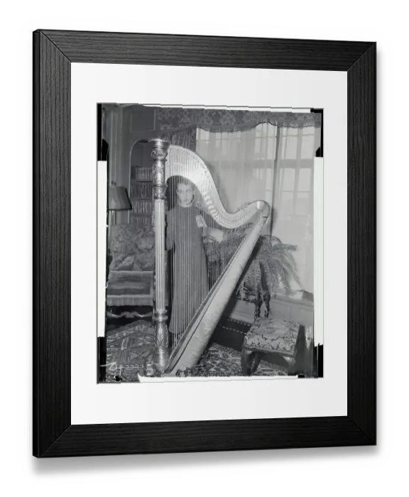 Framed Print : Portrait of Edith Kingdon Gould Framed Print : Portrait of Edith Kingdon Gould