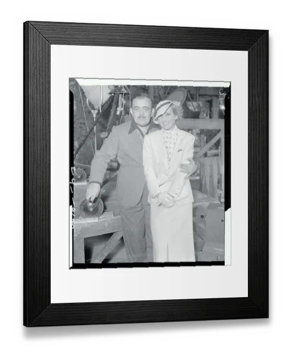 Framed Print : Victor Schertzinger and Jean Acker Framed Print : Victor Schertzinger and Jean Acker