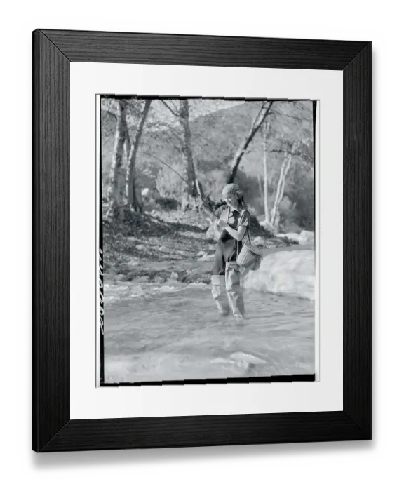Framed Print : Marian Marsh Fishing Framed Print : Marian Marsh Fishing