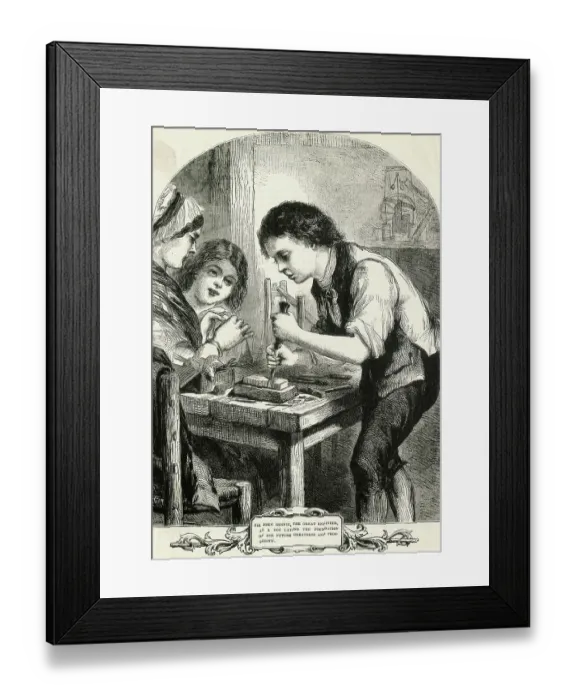 Framed Print : John Rennie Building Things Framed Print : John Rennie Building Things