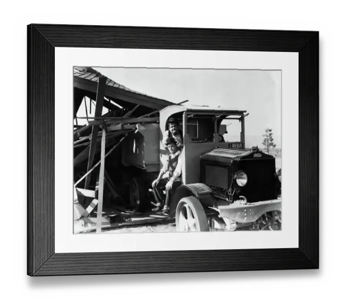 Framed Print : Portrait of Comedy Team Laurel and Hardy Framed Print : Portrait of Comedy Team Laurel and Hardy
