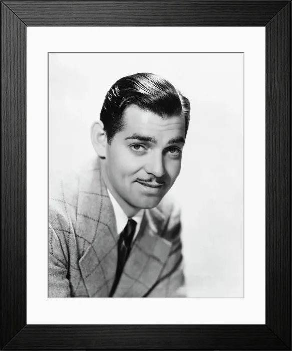 Framed Print : Portrait of Clark Gable Framed Print : Portrait of Clark Gable
