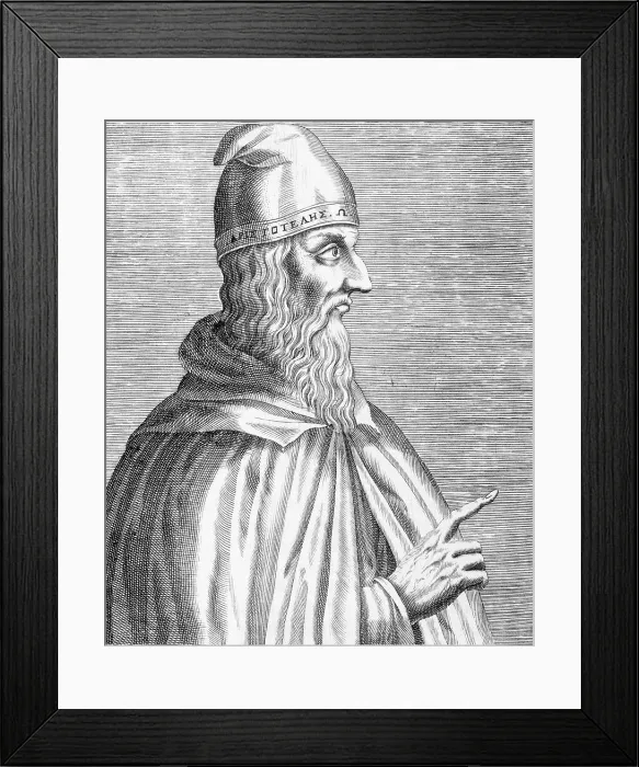 Framed Print : Greek Philosopher Aristotle Framed Print : Greek Philosopher Aristotle