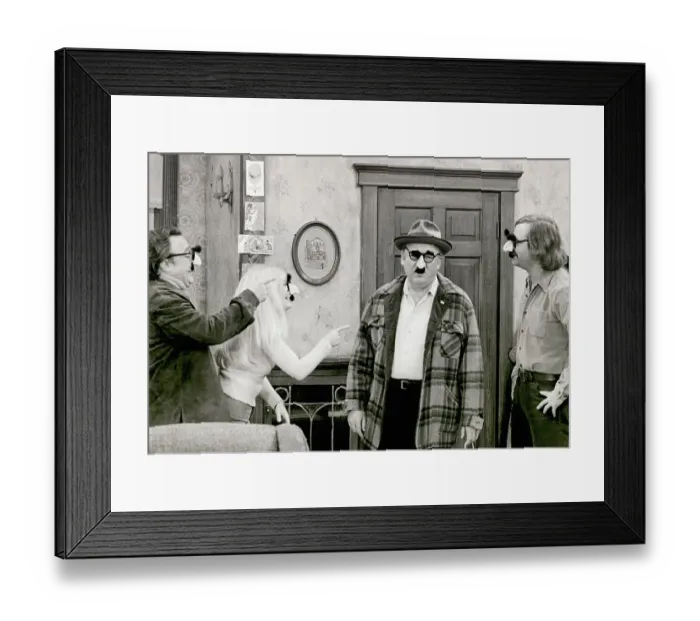 Framed Print : Scene from All In the Family Framed Print : Scene from All In the Family