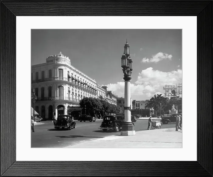 Framed Print : Exterior View of Saratoga Hotel in Havana Framed Print : Exterior View of Saratoga Hotel in Havana