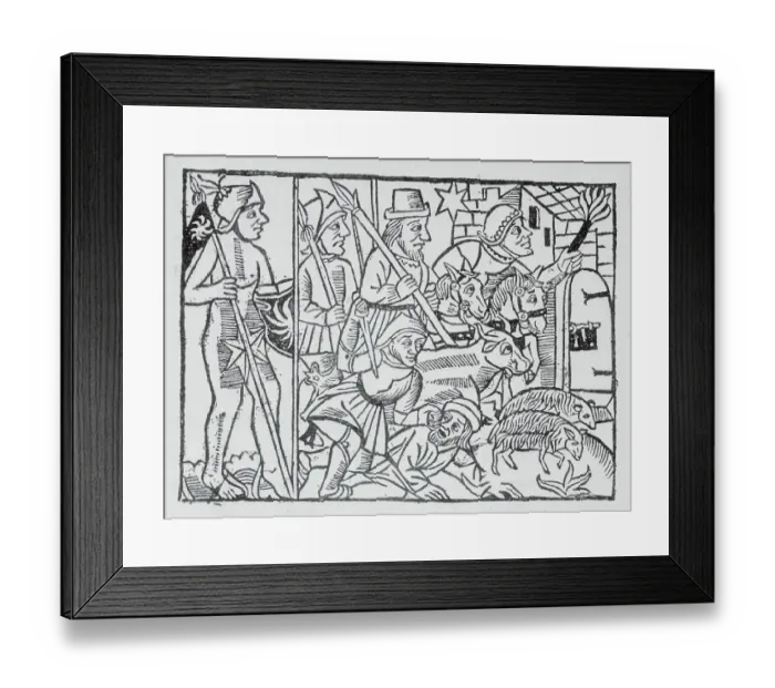 Framed Print : Medieval Mars Framed Print : Medieval Mars
