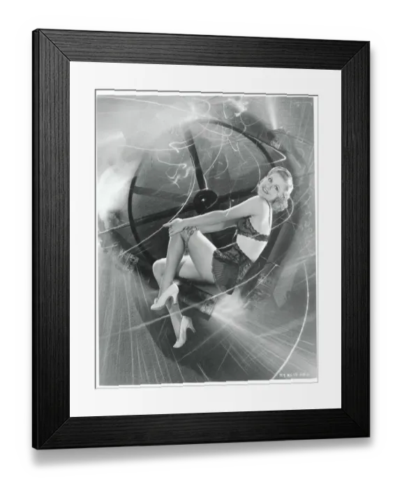 Framed Print : Portrait of Ginger Rogers Framed Print : Portrait of Ginger Rogers