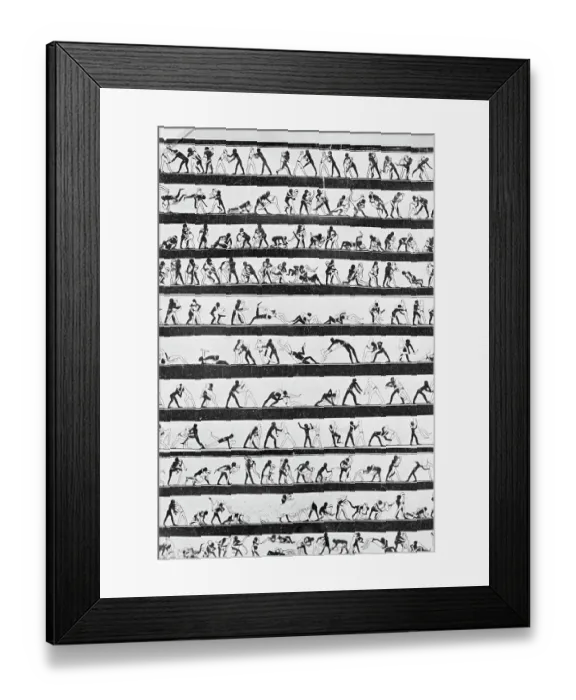 Framed Print : Primitive Newsreel Framed Print : Primitive Newsreel
