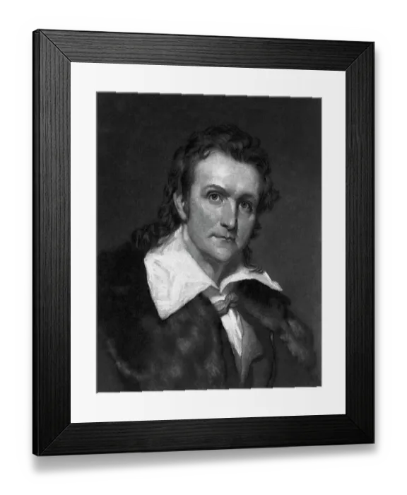 Framed Print : Portrait of John James Audubon Framed Print : Portrait of John James Audubon