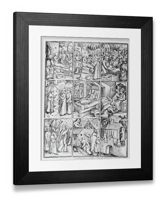 Framed Print : Comic Strip Technique Framed Print : Comic Strip Technique