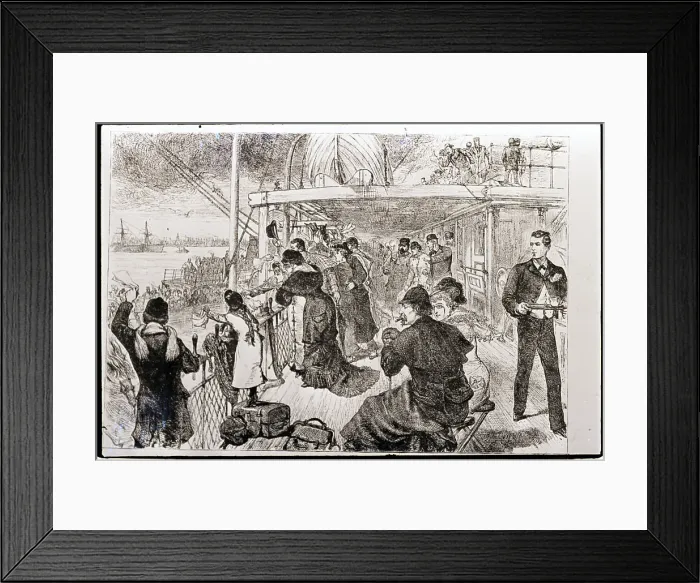 Framed Print : General View Of Fountain Abbey