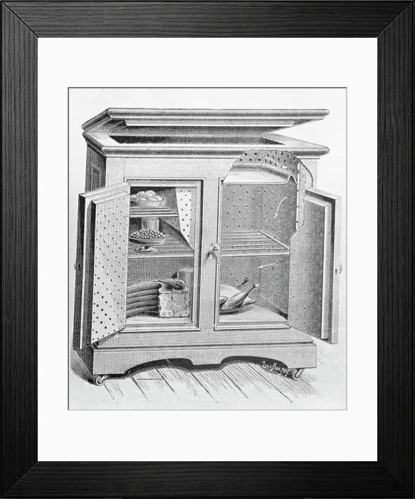 Framed Print : Diagram of an Air Dry Box Framed Print : Diagram of an Air Dry Box