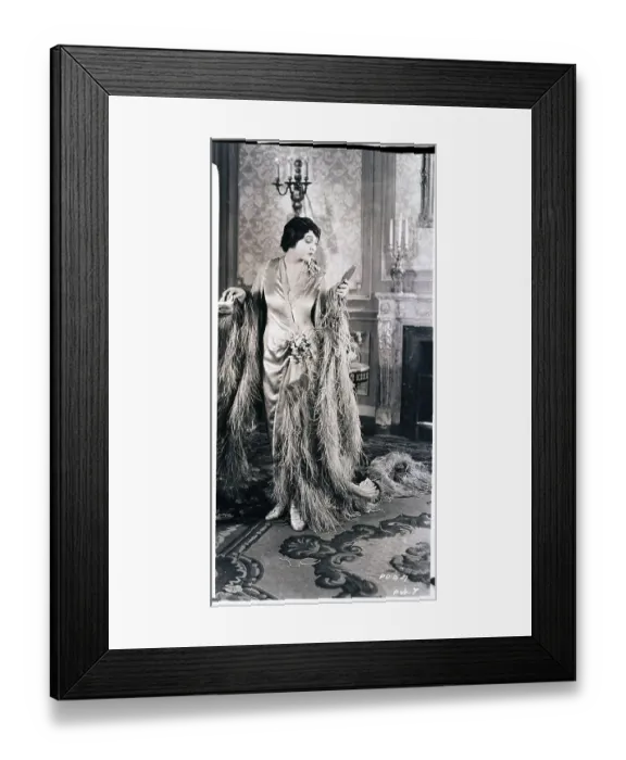 Framed Print : Barbara La Marr In Movie Still Framed Print : Barbara La Marr In Movie Still