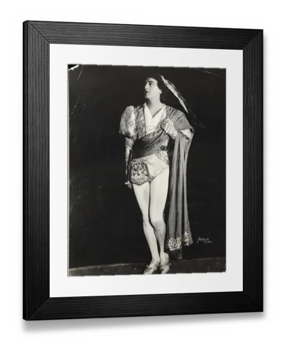 Framed Print : John Barrymore In Costume As Richard I Framed Print : John Barrymore In Costume As Richard I