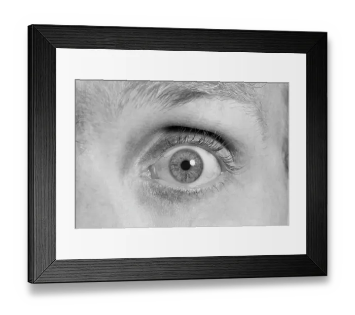 Framed Print : Close-Up Of An Eye Framed Print : Close-Up Of An Eye