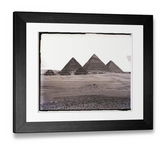 Framed Print : The Great Pyramids at Giza Framed Print : The Great Pyramids at Giza