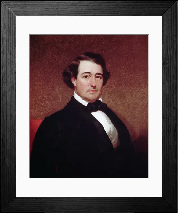 Framed Print : Painting Of Millard Fillmore Framed Print : Painting Of Millard Fillmore