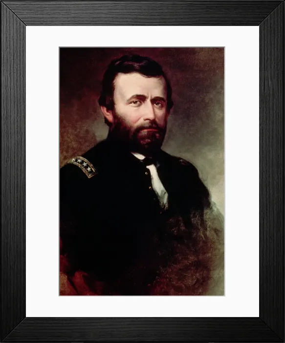 Framed Print : Portrait of Ulysses S. Grant Framed Print : Portrait of Ulysses S. Grant