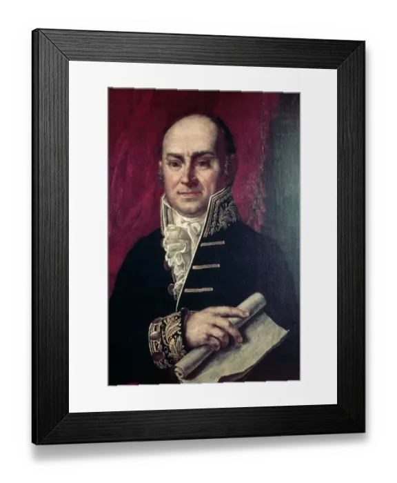 Framed Print : Portrait Of John Quincy Adams Framed Print : Portrait Of John Quincy Adams