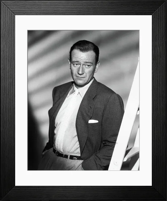 Framed Print : John Wayne Posed / Hands In Pockets Framed Print : John Wayne Posed / Hands In Pockets